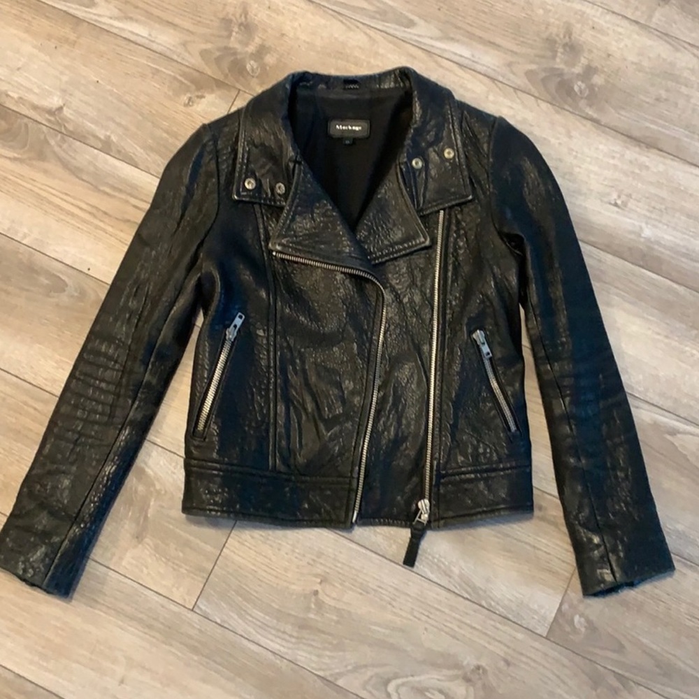 Mackage leather jacket